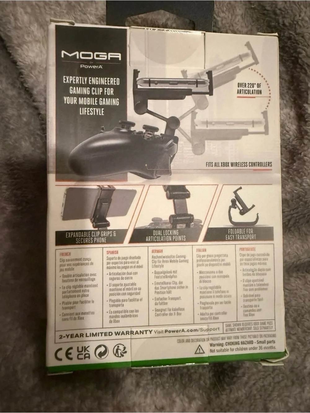 MOGA Mobile Gaming Clip 2.0 - XBOX